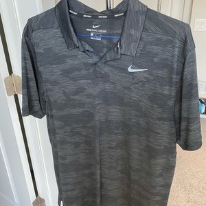 Black Nike Golf Polo - Size Large